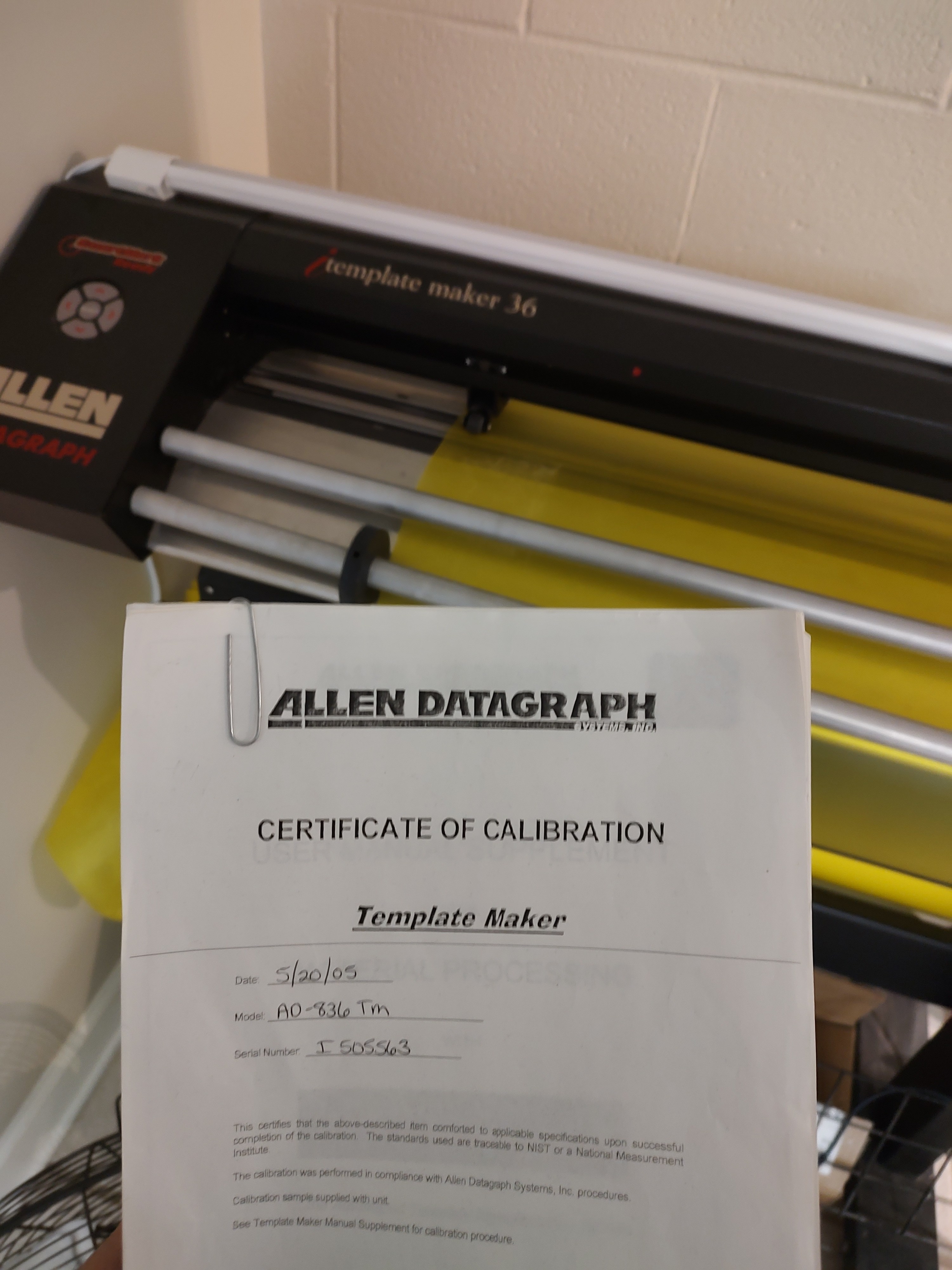 Allen Datagraph Template Maker
