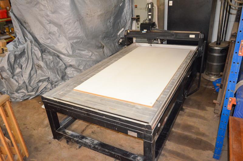 CAM TECH LASER MASTER LMS 151020 5' x 9-1/2' 2-Axis Gantry-Type Laser Etcher